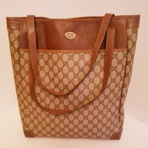 Vintage Gucci Leather Tote